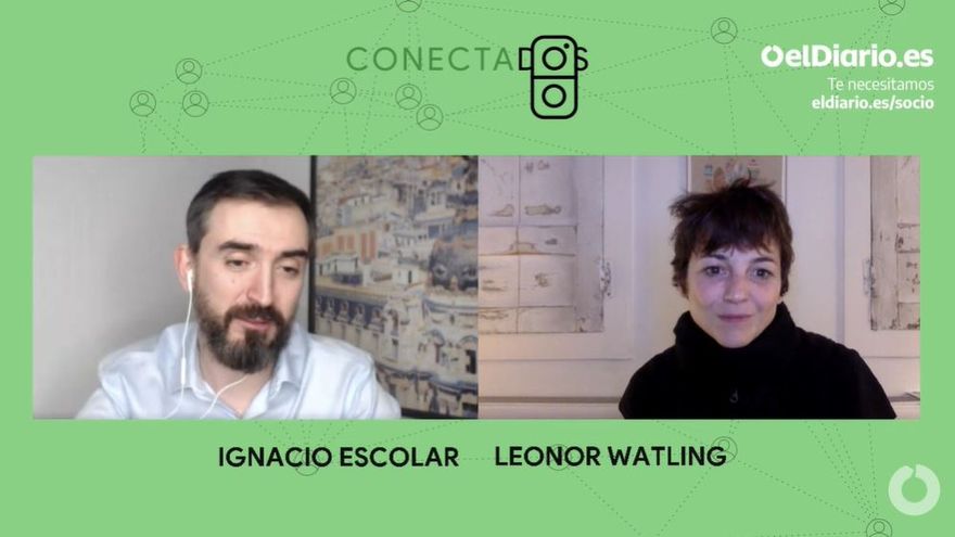 Leonor Watling charla de casa a casa con Ignacio Escolar