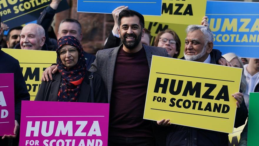 Humza Yousaf será el nuevo primer ministro de Escocia: joven, progresista y primer musulmán en ocupar el cargo