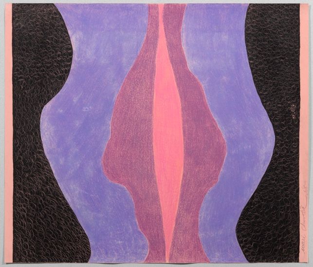 La obra 'Vulva' de 1968, de Mari Chordà, propiedad del Mnac.