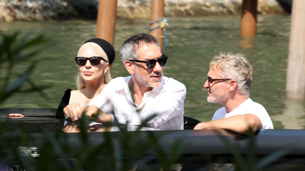 Lady Gaga, Todd Phillips y Joaquin Phoenix llegan a Venecia