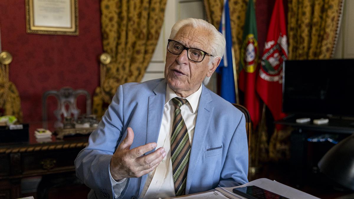 El alcalde de Elvas, José António Rondão Almeida.